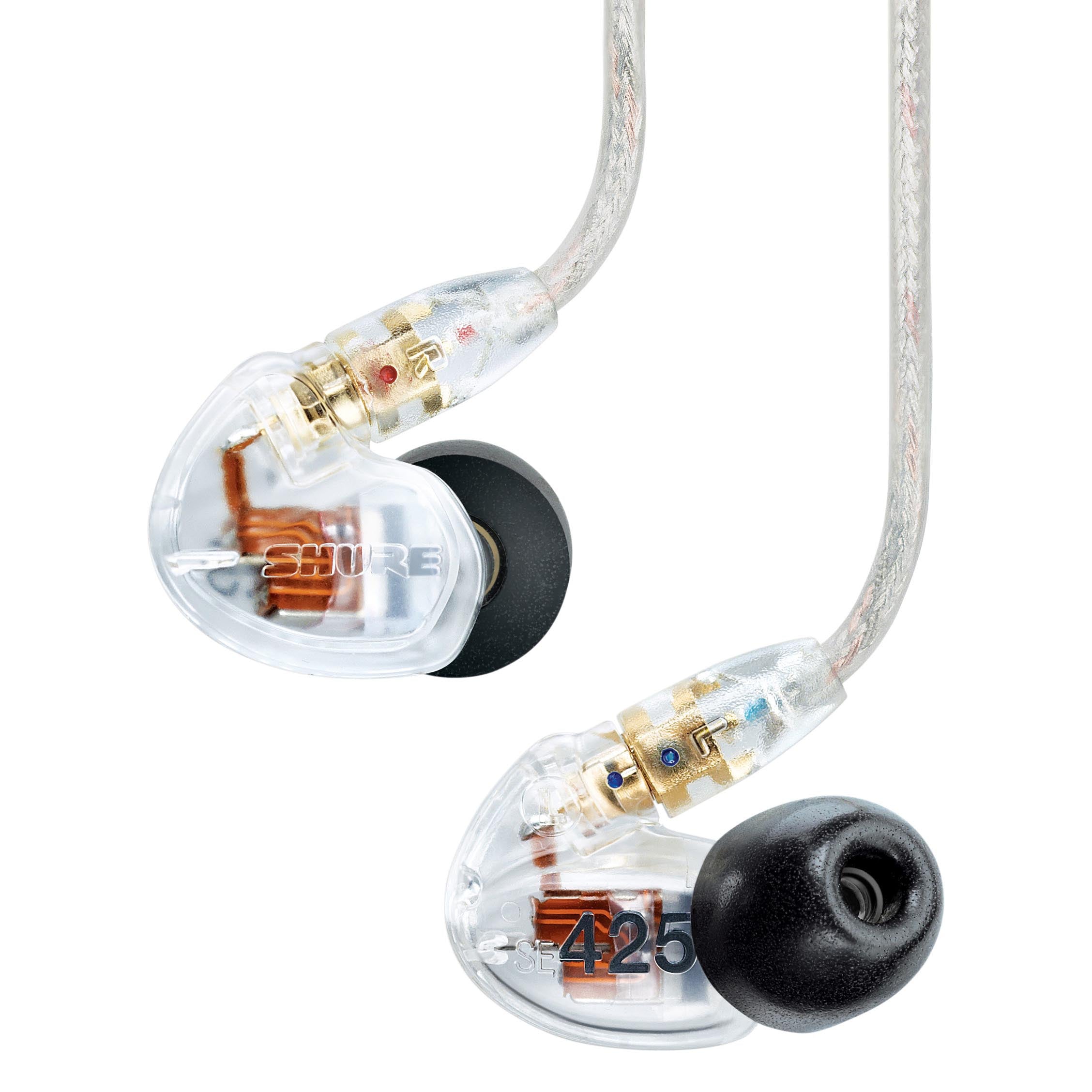 سماعات أذن Shure SE425، شفافة