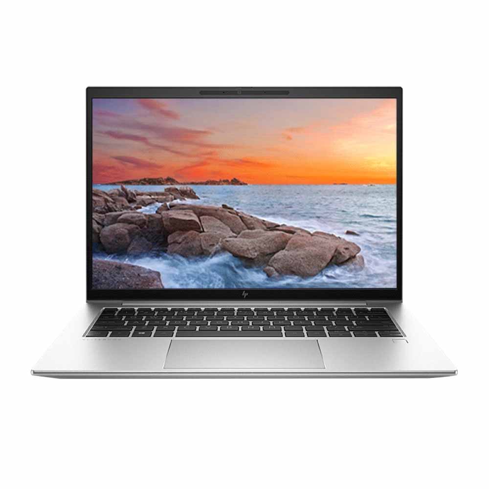 لابتوب HP EliteBook 840 G9 مقاس 14 بوصة وذاكرة 16 جيجابايت/512 جيجابايت ومعالج i7-1260P بلون فضي ولوحة مفاتيح إنجليزية