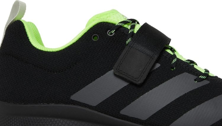 Adidas Adipower Weightlifting 2 'Black Signal Green' sneakers, black