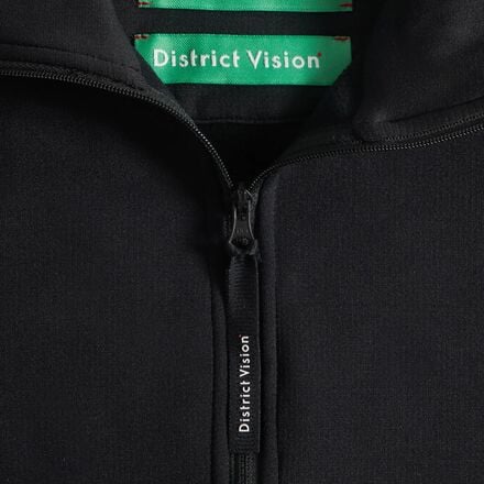 Full Zip Merino Fleece - Women's District Vision, Black