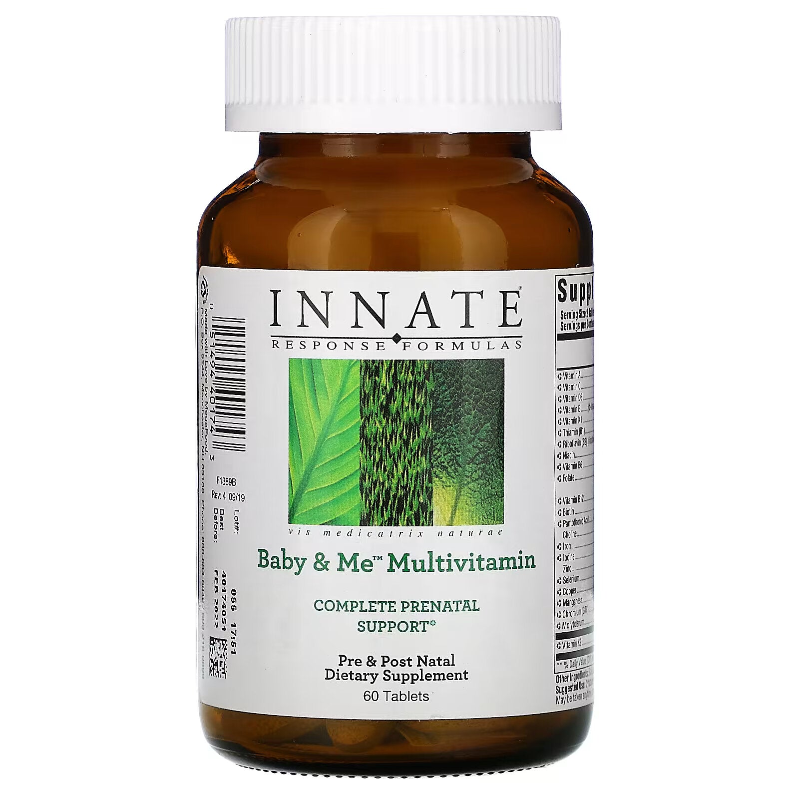 Innate Response Formulas, Baby & Me, Multivitamin, 60 Tablets