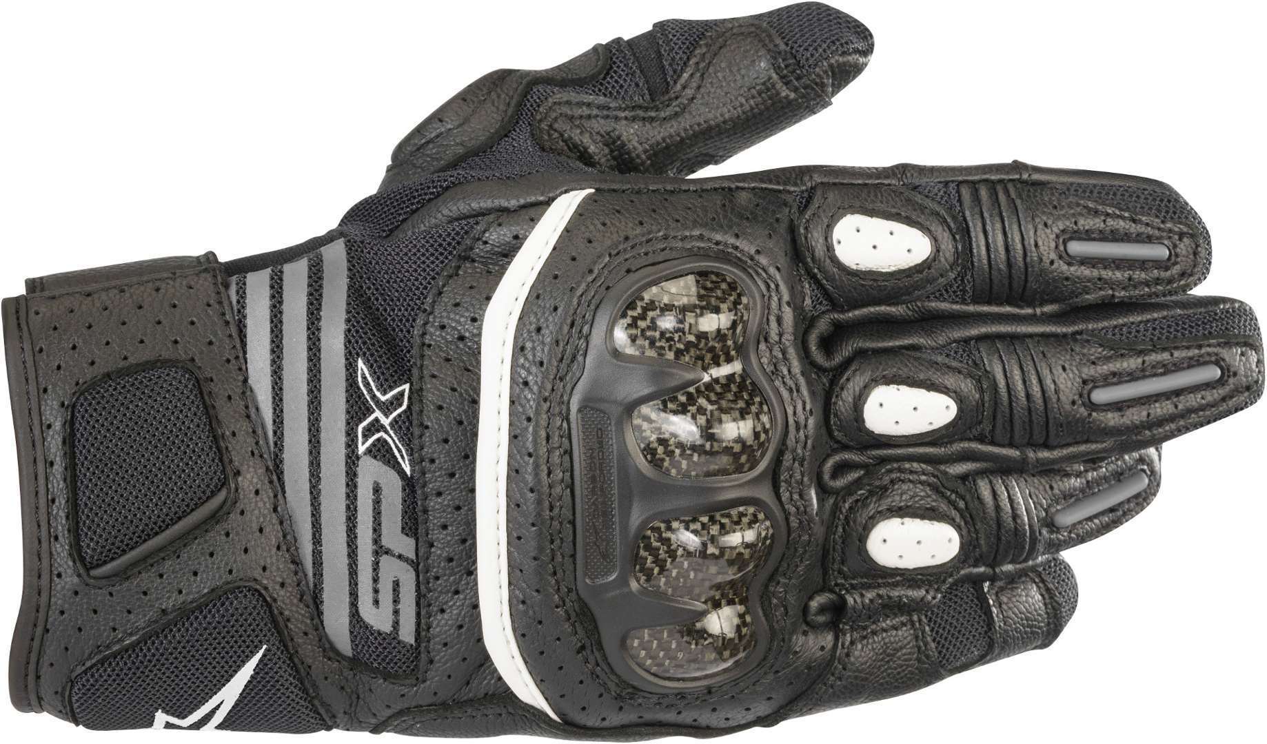 قفازات ستيلا SP X Air Carbon V2 للدراجات النارية من Alpinestars للنساء، باللون الأسود