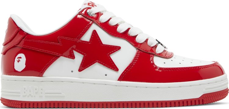 Sneakers Bapesta #5 Red, red