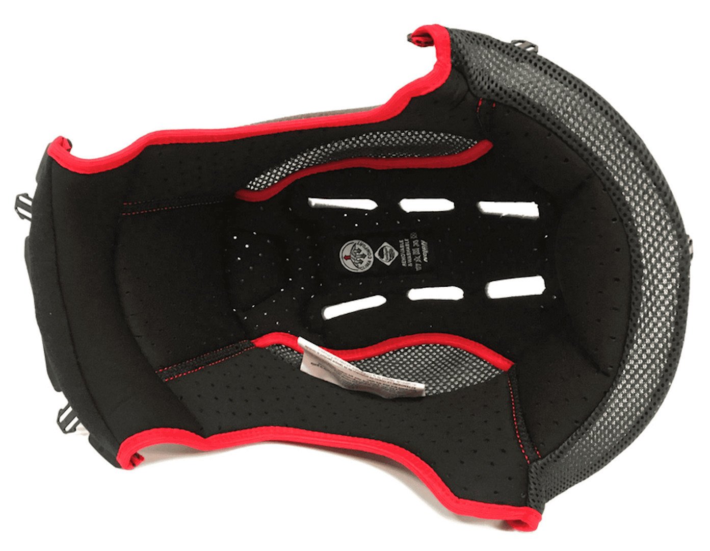 Inner lining Nolan N33/Evo Clima Comfort, black/red