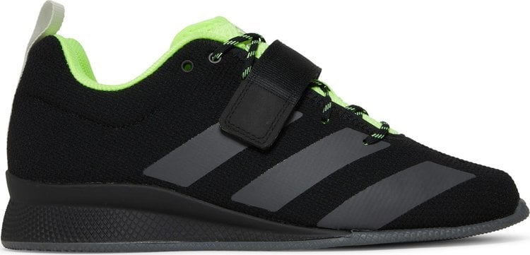 Adidas Adipower Weightlifting 2 'Black Signal Green' sneakers, black