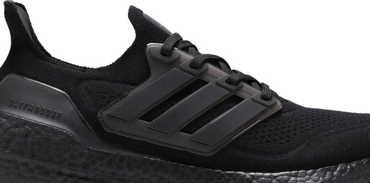 Adidas UltraBoost 21 'Triple Black' sneakers, black