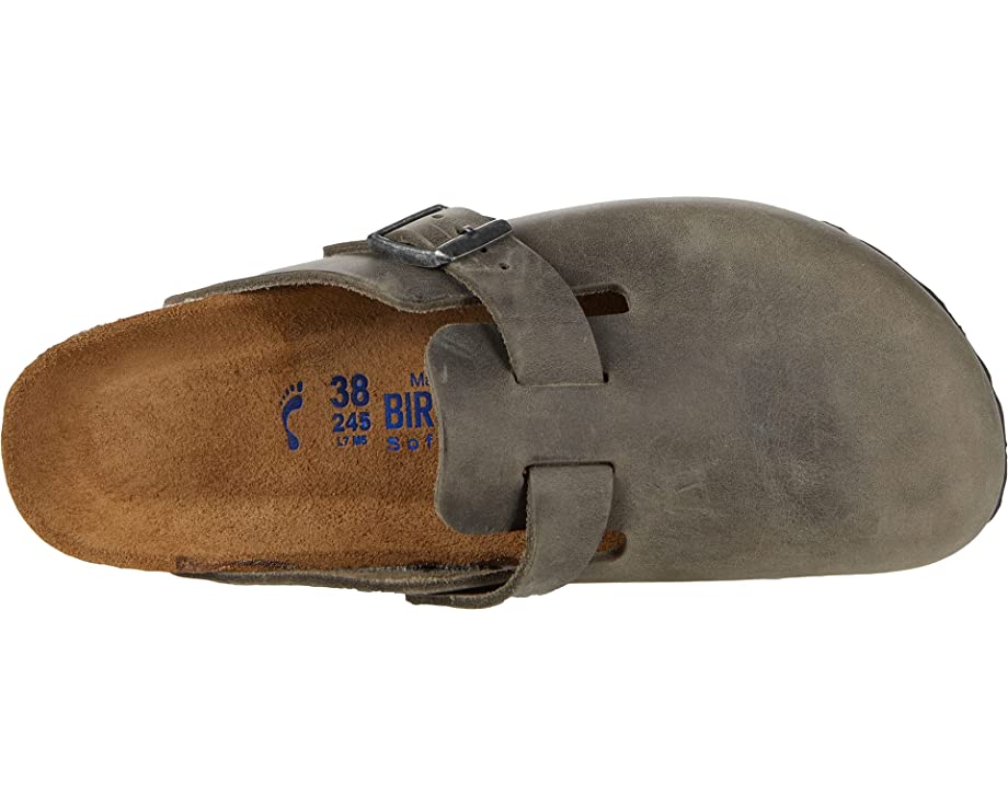 Boston Soft Footbed Birkenstock Clogs, leather