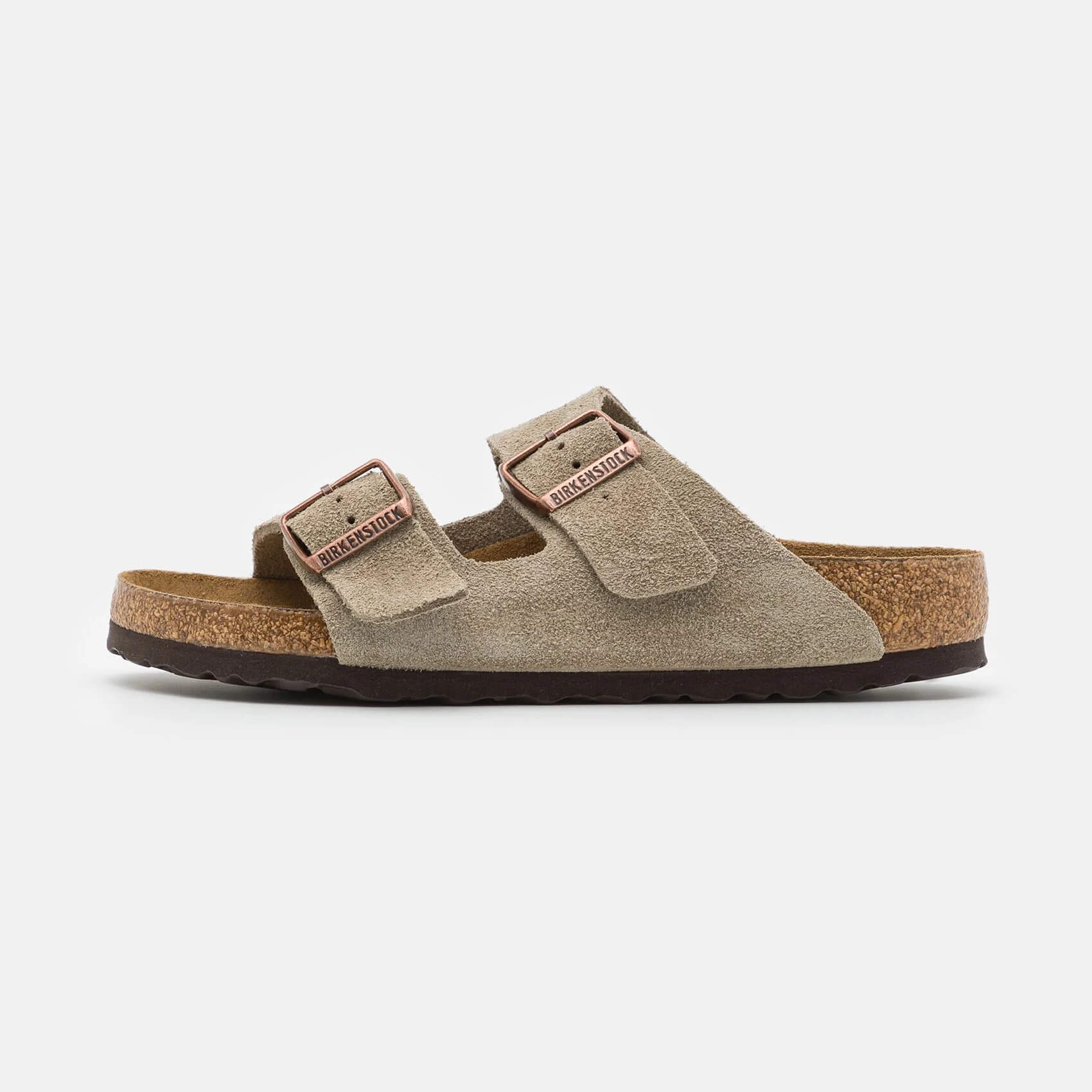 Birkenstock Arizona Soft Footbed Sandals (Unisex), taupe