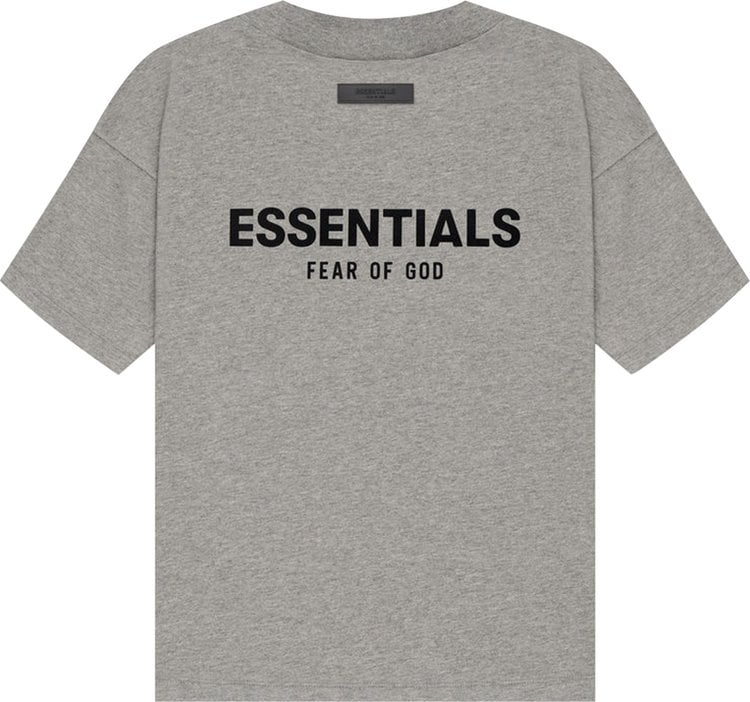 Fear of God Essentials Tee 'Dark Oatmeal', gray