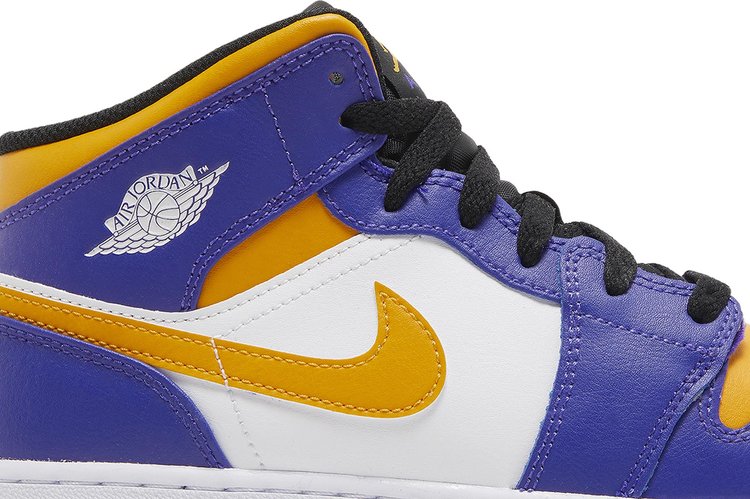 Air Jordan 1 Mid GS Lakers, purple