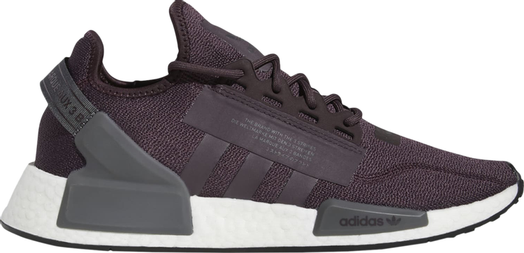 Adidas NMD_R1 V2 'Shadow Maroon' sneakers, red