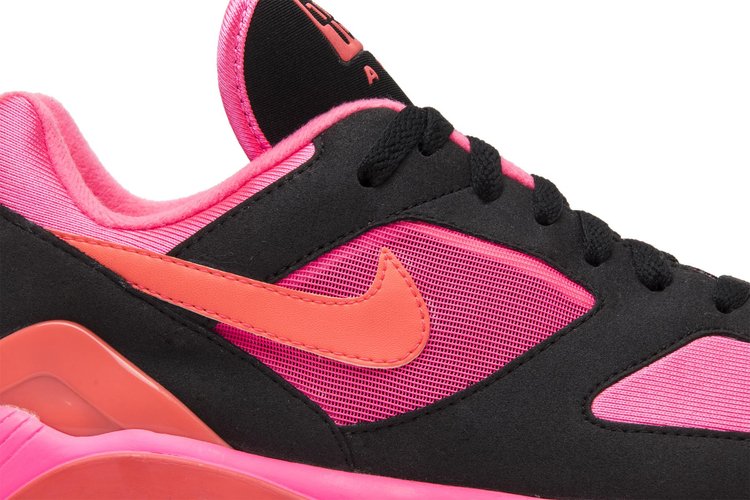 Nike Comme des Garçons x Air Max 180 'Black Pink' sneakers, pink