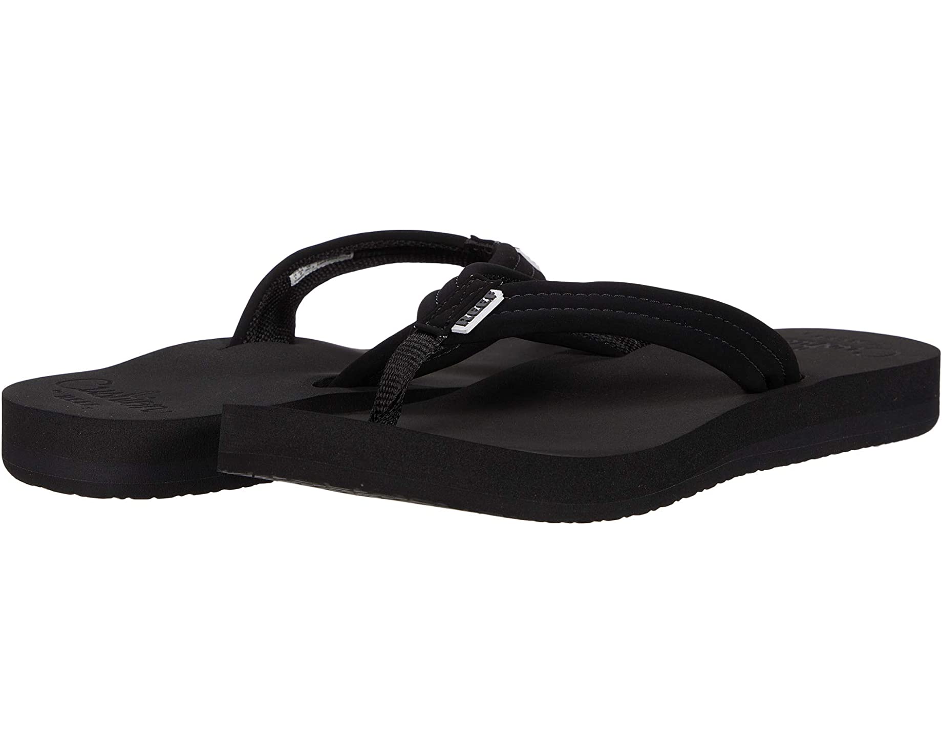 Cushion Breeze Reef sandals, black