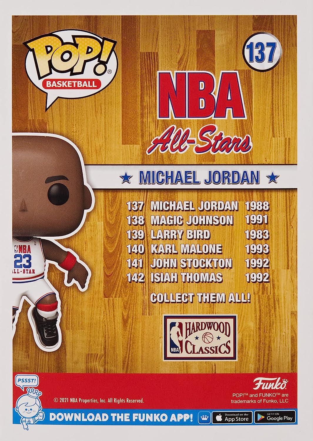 Funko POP! NBA: Legends - Michael Jordan, 1988 All Star Game