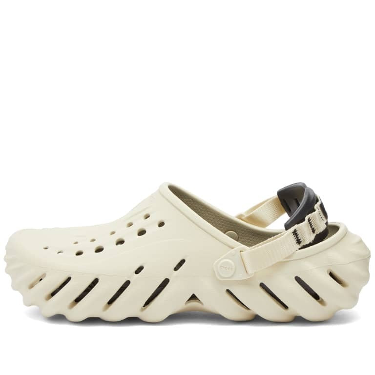 Crocs Echo Clog Sandals, Grey Sand/Black