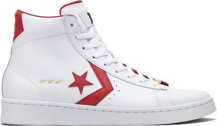 Converse Pro Leather Mid The Scoop Sneakers, white