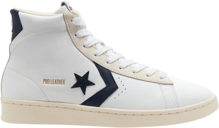 حذاء رياضي Converse Pro Leather Mid Raise Your Game باللون الأبيض