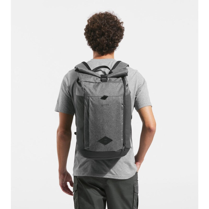 Hiking backpack NH Escape 500 Rolltop Quechua 23 l, gray