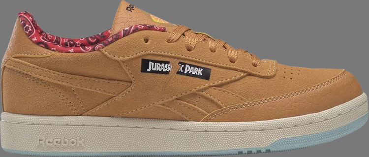 Reebok Jurassic Park x Club C 85 sneakers, light brown