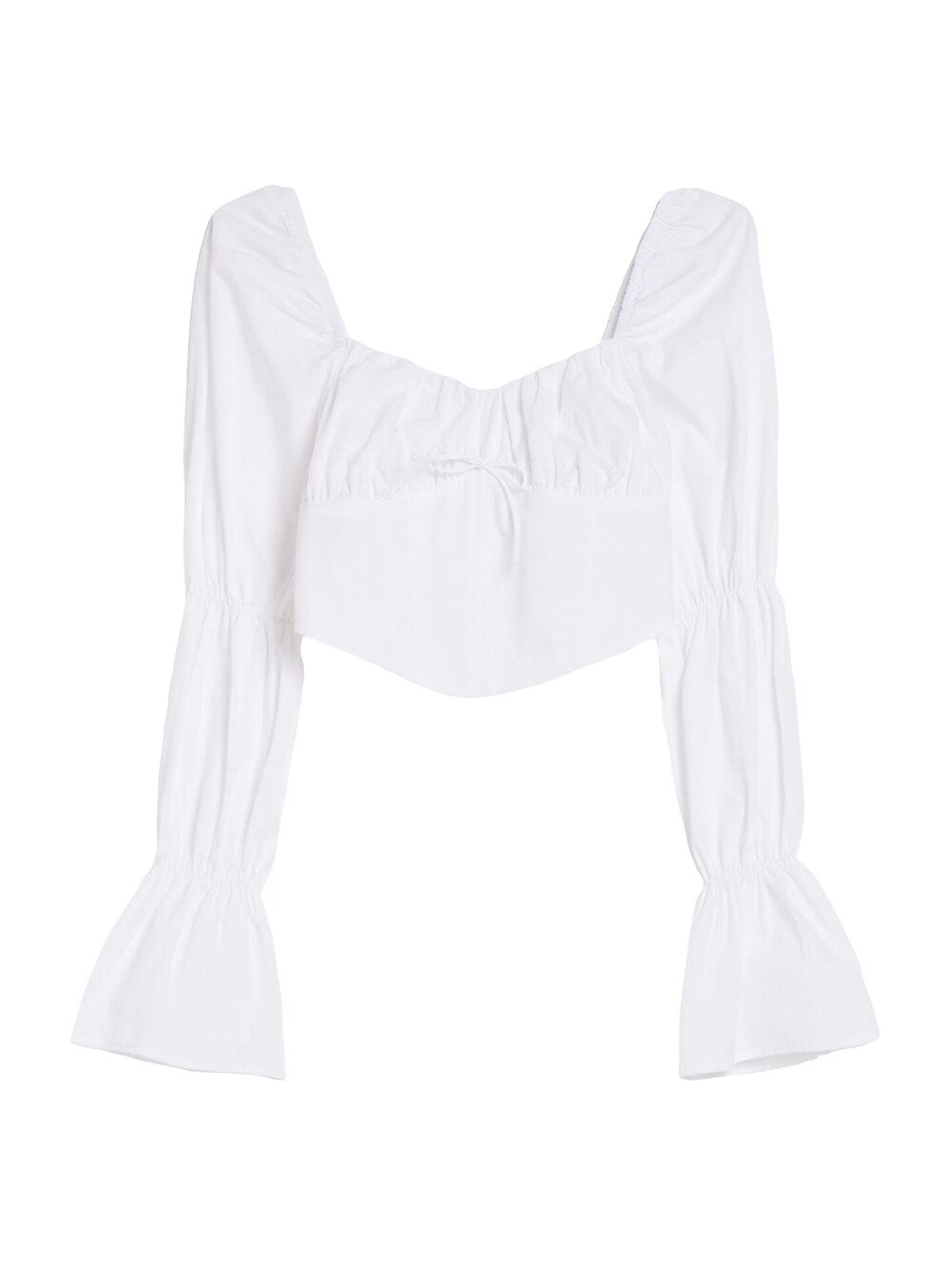 Bershka blouse, white