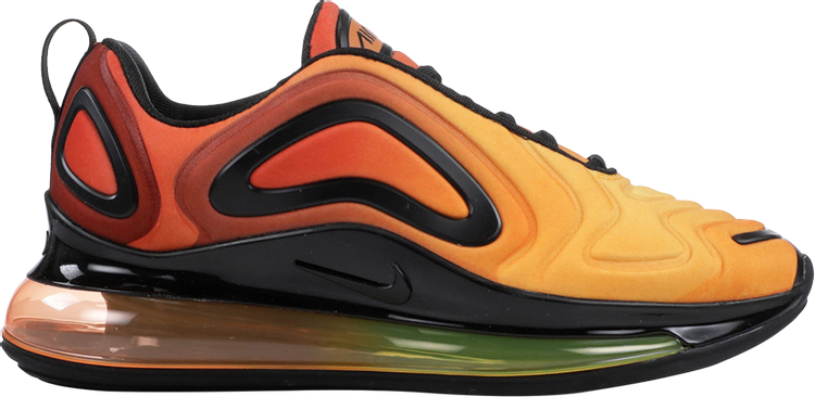 حذاء Nike Air Max 720 GS 'Sunrise' باللون البرتقالي