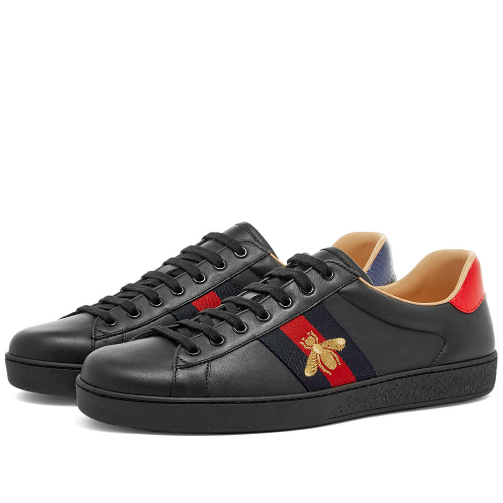 Gucci New Ace GRG Bee Sneakers