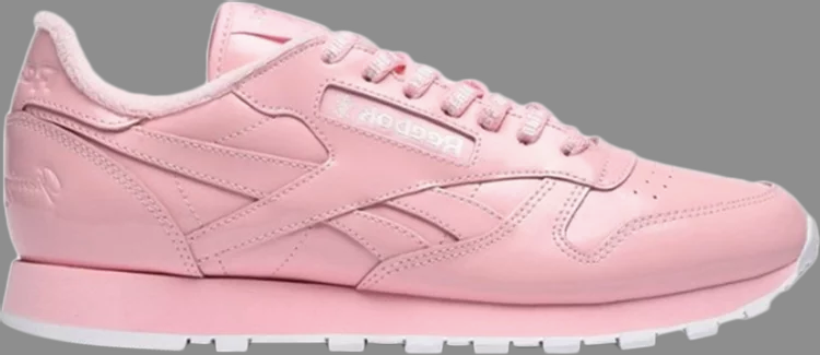 Opening ceremony x classic leather 'pink glow' Reebok sneakers, pink