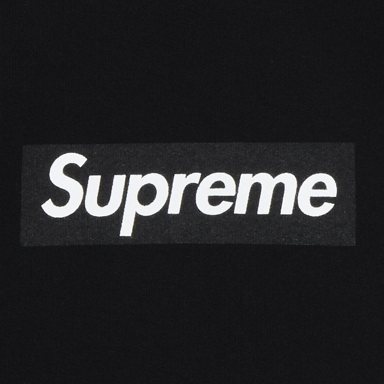 سويت شيرت Supreme LA Box Logo بغطاء رأس "أسود"