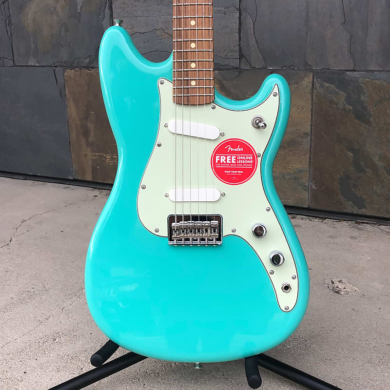 Fender Player Duo Sonic, Pau Ferro fingerboard, Seafoam Green 0144013573