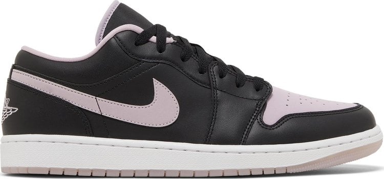 Air Jordan 1 Low SE Black Iced Lilac Sneakers, black