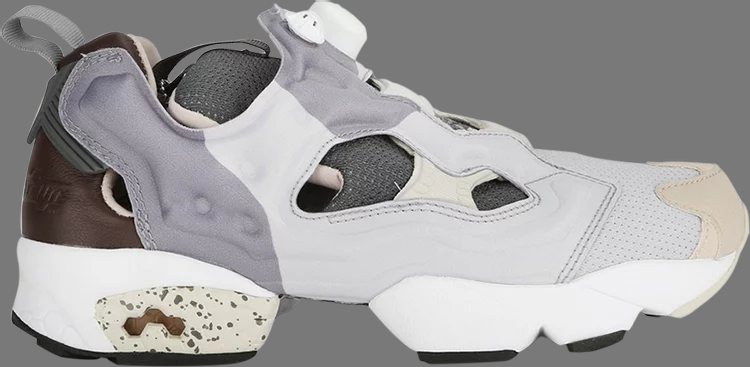 حذاء رياضي Garbstore x instapump fury og Reebok باللون الرمادي