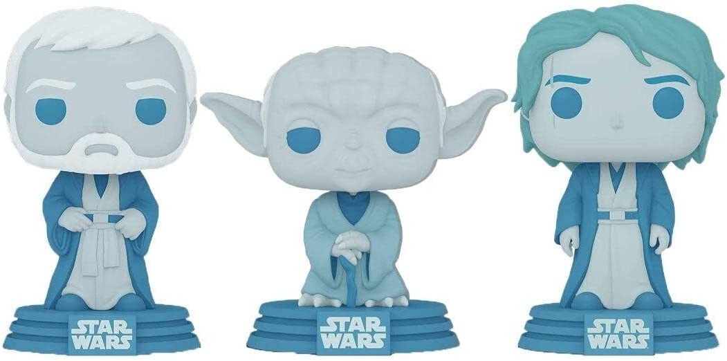 Funko POP! Star Wars: Across The Galaxy - Force Ghost, Anakin, Yoda, OBI-Wan, 3 pcs.