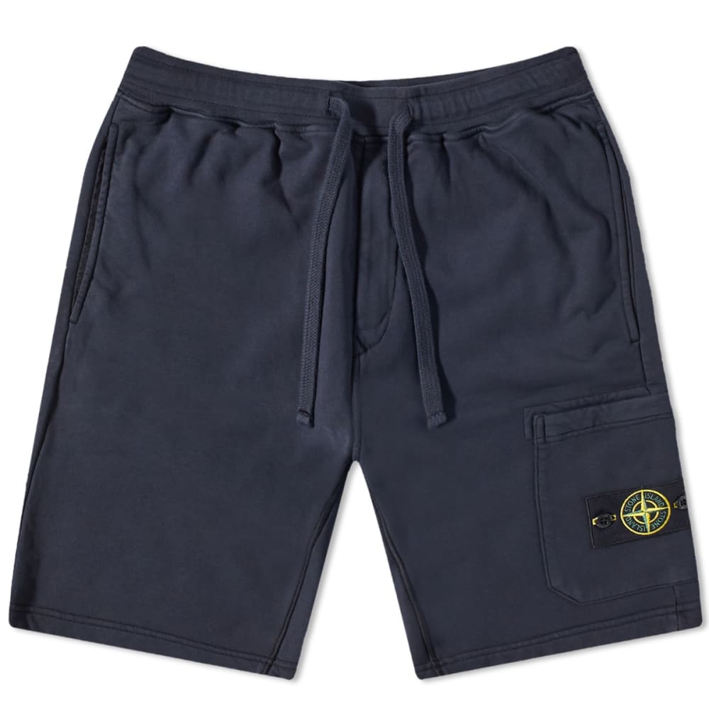 Stone Island Garment Dyed Sweat Shorts