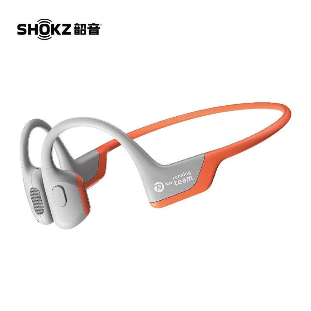 سماعات رأس Shokz Openrun Pro اللاسلكية للتوصيل العظمي، برتقالية