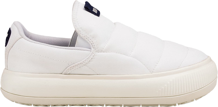 Sneakers Puma Wmns Suede Mayu Slip-On Canvas White Marshmallow, white