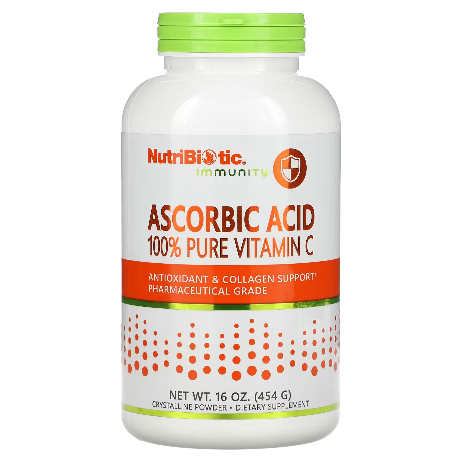 NutriBiotic, Immunity, Ascorbic Acid, 100% Pure Vitamin C, 16 oz (454 g)