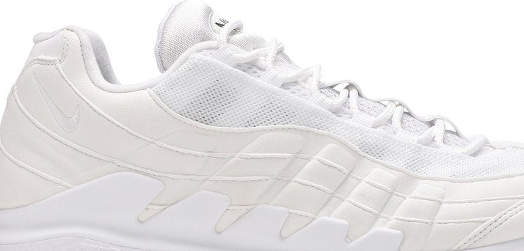 حذاء رياضي NikeCourt Zoom Vapor X Air Max 95 'Triple White' باللون الأبيض