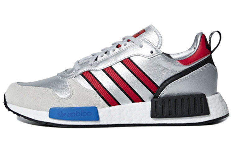 Adidas Originals Unisex sneakers, silver/red