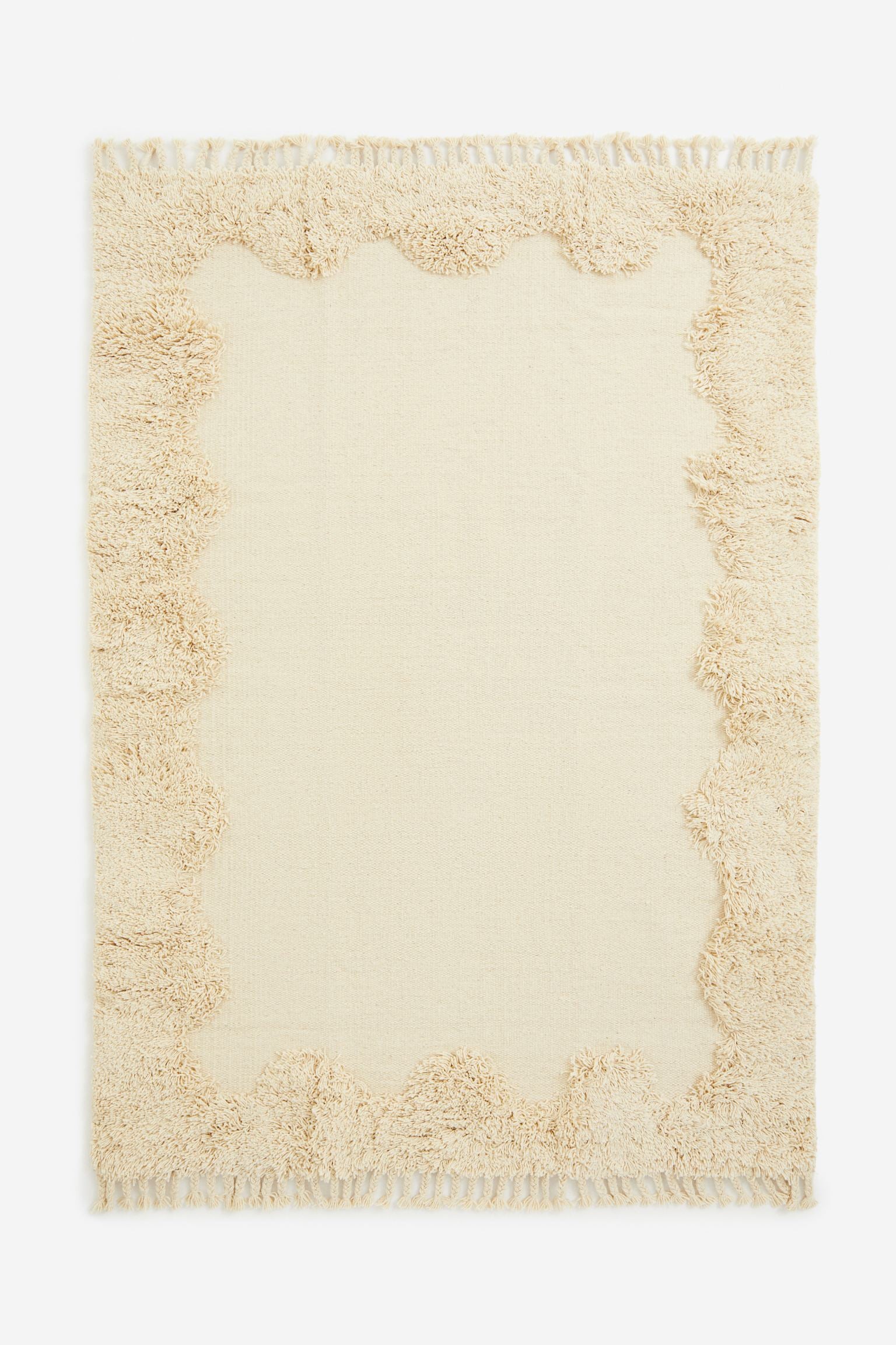 Carpet H&M Home Tufted Wool-blend, light beige