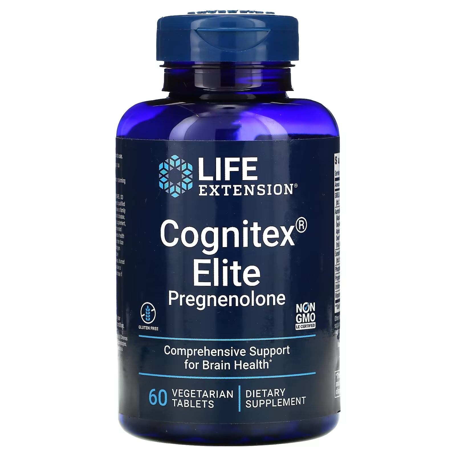 Life Extension Pregnenol Elite Cognitex, 60 Vegetarian Tablets