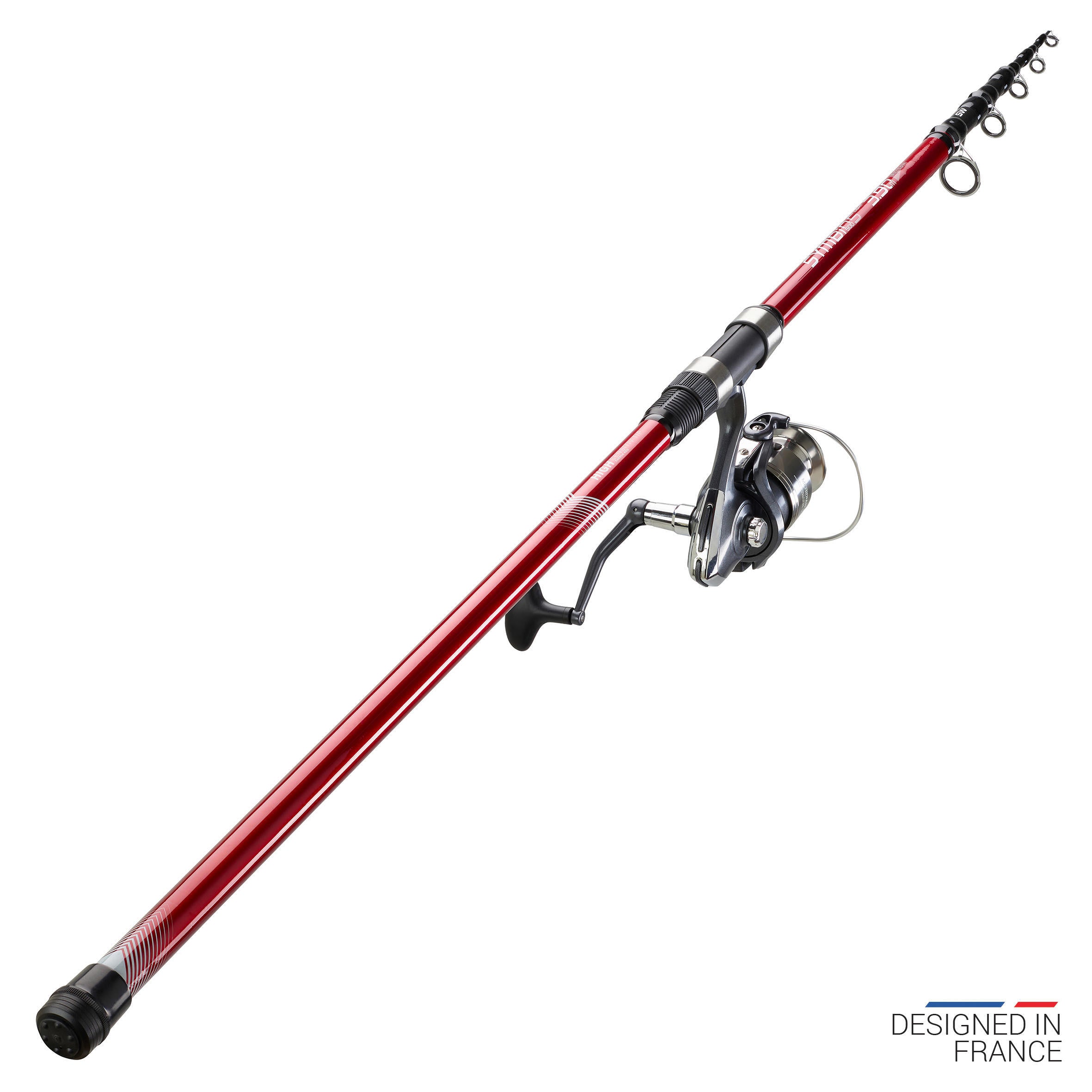 Rod and reel set Symbios Light-500 for surfing 390 cm CAPERLAN