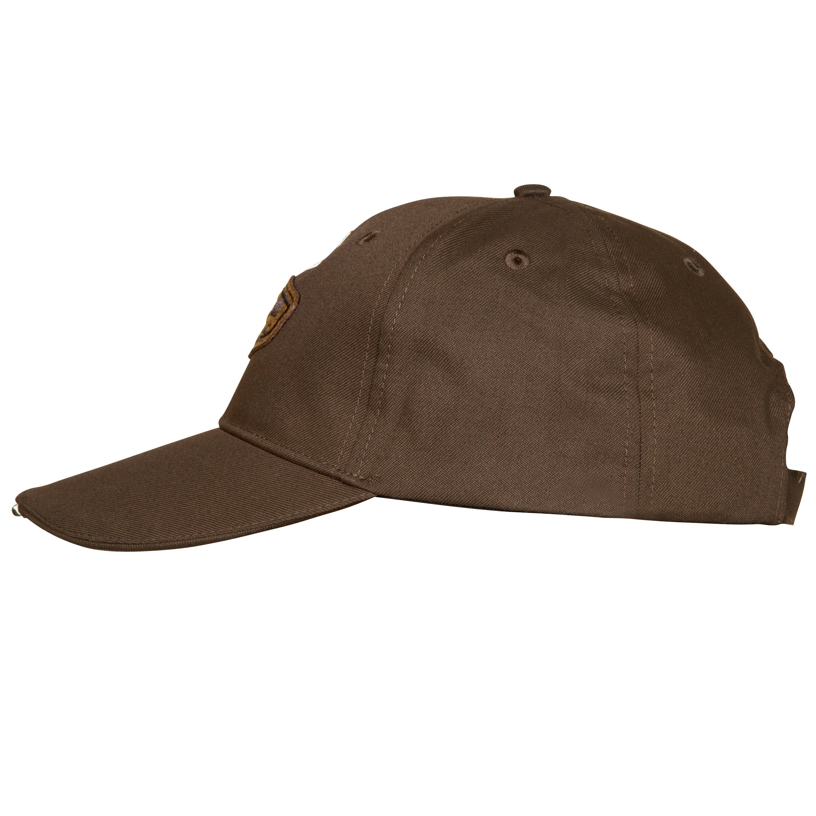 Cap with light brown SOLOGNAC, coffee brown