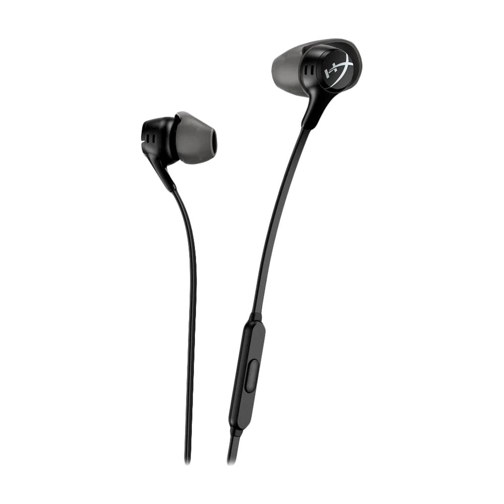 سماعات أذن سلكية HyperX Cloud Earbuds II، باللون الأسود