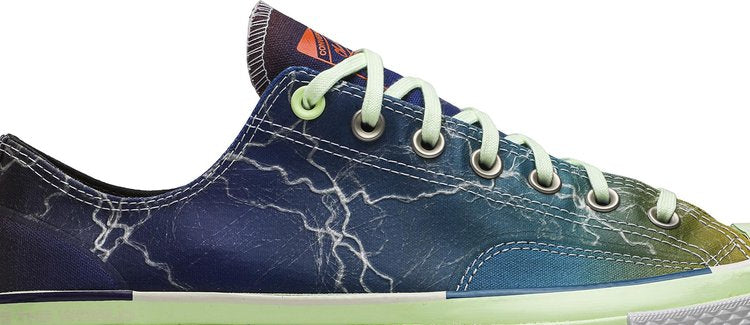 Converse Pigalle x Chuck 70 Low Lightning Storm Sneakers, Multicolor