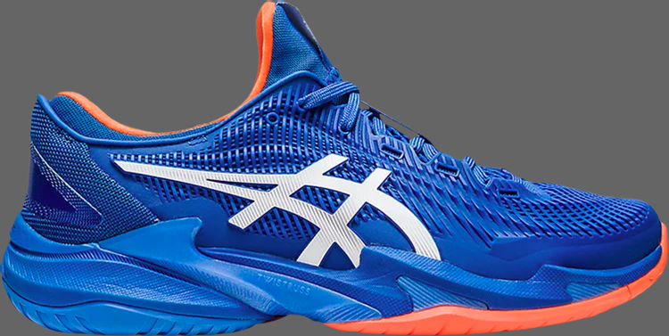 حذاء رياضي Court ff 3 Novak 'tuna blue' من Asics باللون الأزرق