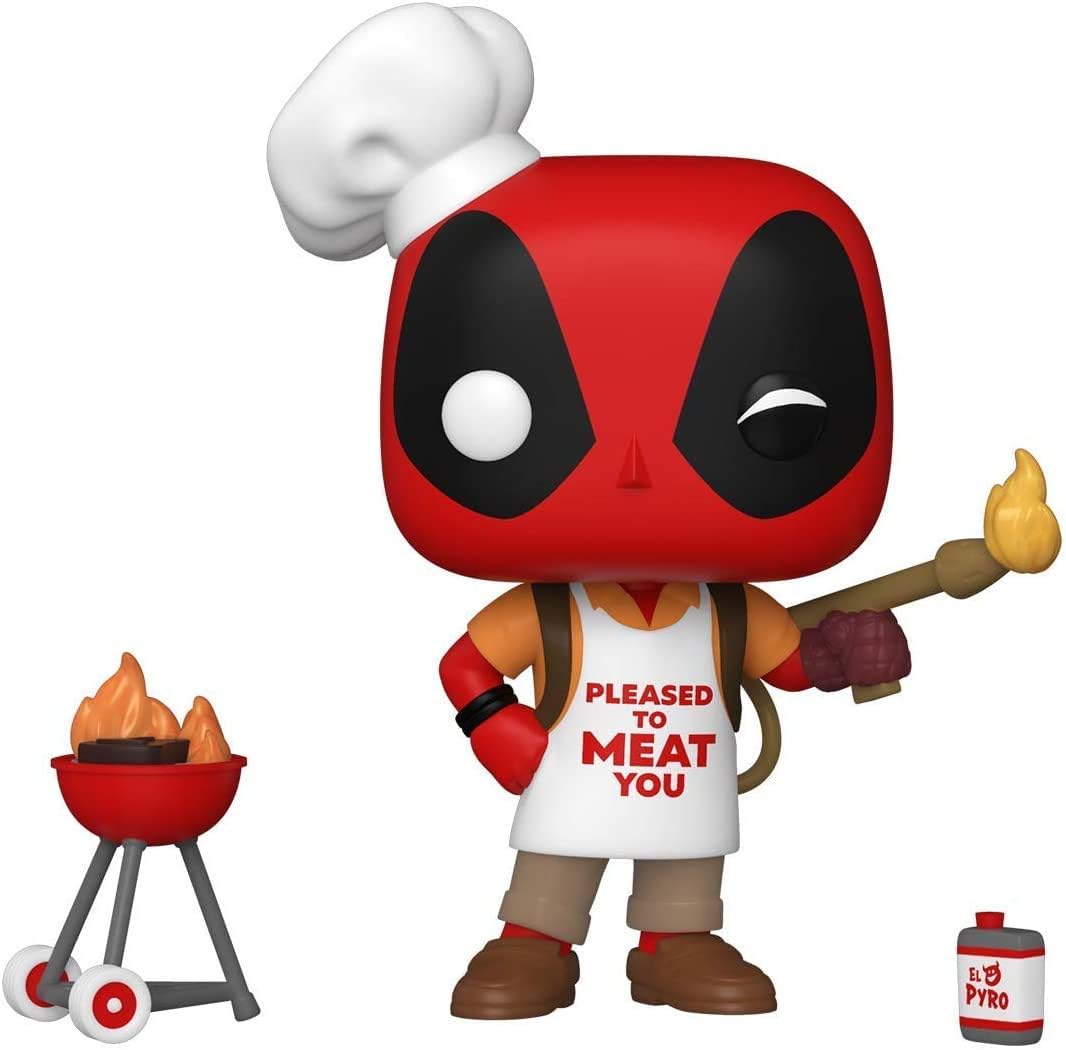 Funko Pop! Backyard Griller Deadpool Pop 774 Pop Marvel Deadpool Vinyl