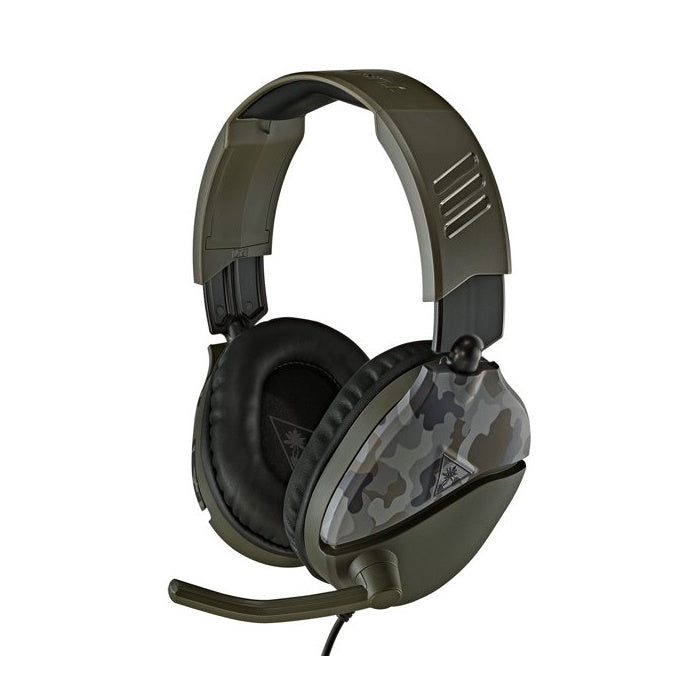 Turtle Beach Recon 70 gaming headphones, green camouflage