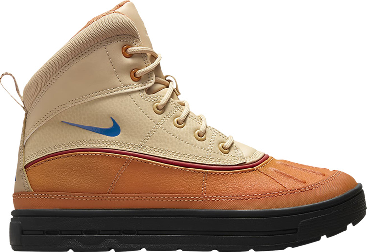 حذاء Nike Woodside 2 High ACG GS 'Sesame Hot Curry' باللون البني