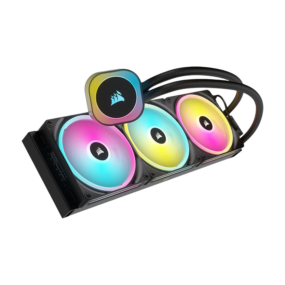 Corsair iCUE Link H170i RGB water cooling system, black