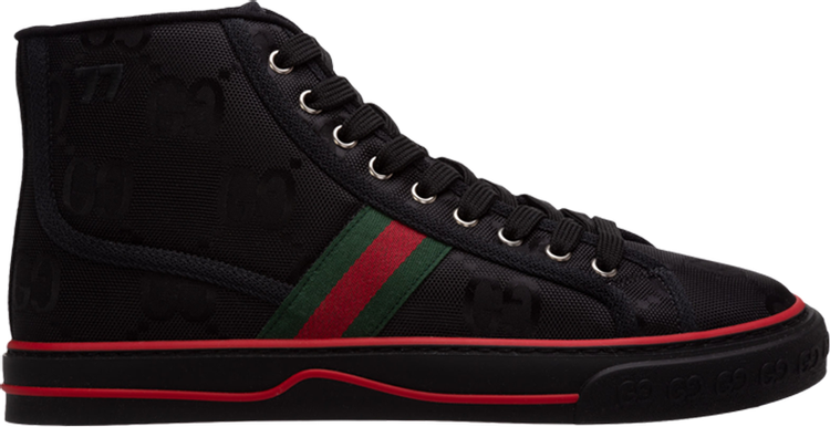 Gucci Off The Grid High Black Sneakers, black